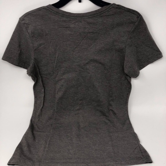 New York Yankees T-Shirt V-Neck Short Sleeve - Picture 2 of 5